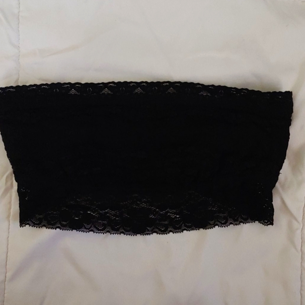 Black Lace Bandeau